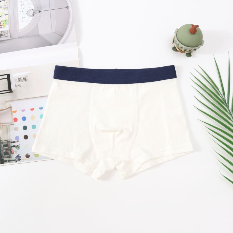 Vaikų medvilniniai bokseriai berniams, klasė A, 90–95% medvilnės, be dirginimo, tinka 3–8 metų vaikams