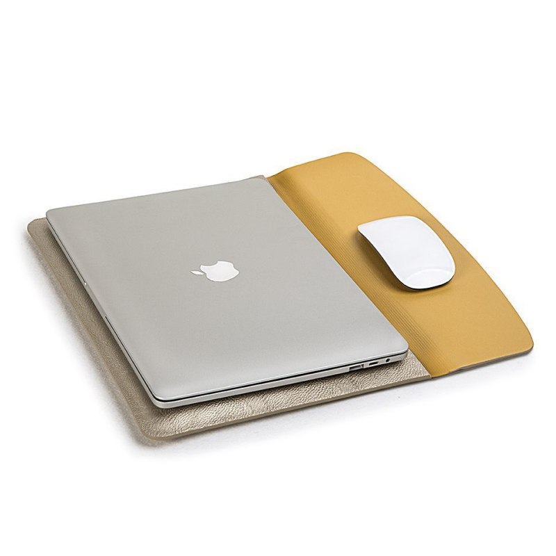 MacBook Air vidinis dėklas, PU medžiaga, atsparus dilimui, miesto minimalistinis stilius, 2025 m. pavasaris, unisex