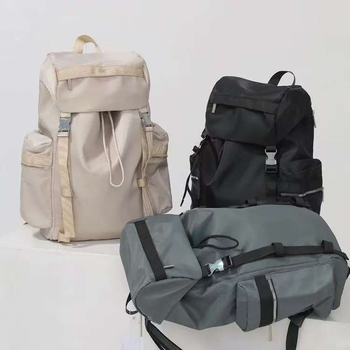 LULU universāla 25L neilona mugursoma ar 14 collu klēpjdatora nodalījumu un gaisa spilvenu siksnas