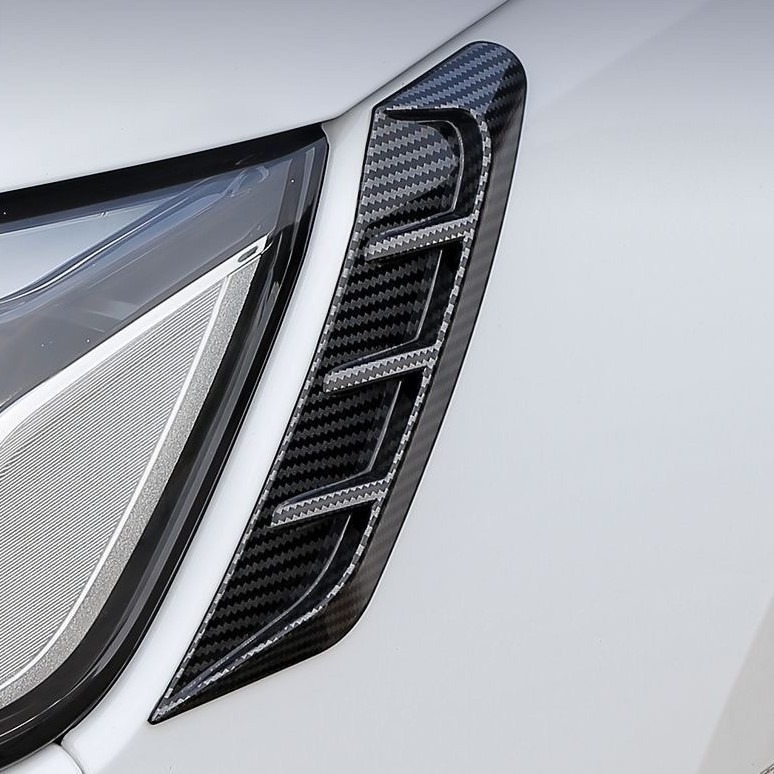 Naljepnica za obrve svjetlosnog svjetla automobila s karbonskim uzorkom – geometrijski uzorak; materijal: ljepilo; ugradnja: lijepljenje; marka: Good Li has