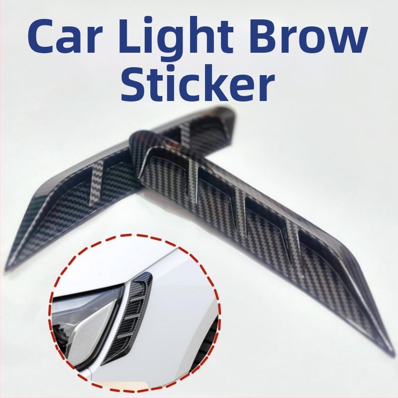 Naljepnica za obrve svjetlosnog svjetla automobila s karbonskim uzorkom – geometrijski uzorak; materijal: ljepilo; ugradnja: lijepljenje; marka: Good Li has