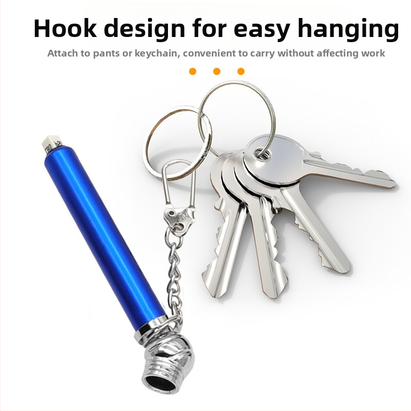 Joist riepu spiediena mērinstruments, pārnēsājams ar ķēdi, ātra spiediena mērīšana, spiediena saskarne stingrai un izturīgai blīvēšanai