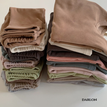 Laste kodukasutuse komplekt, puuvillaseguga 90% puuvill, unisex, 3–8 aastat, sügis-talv