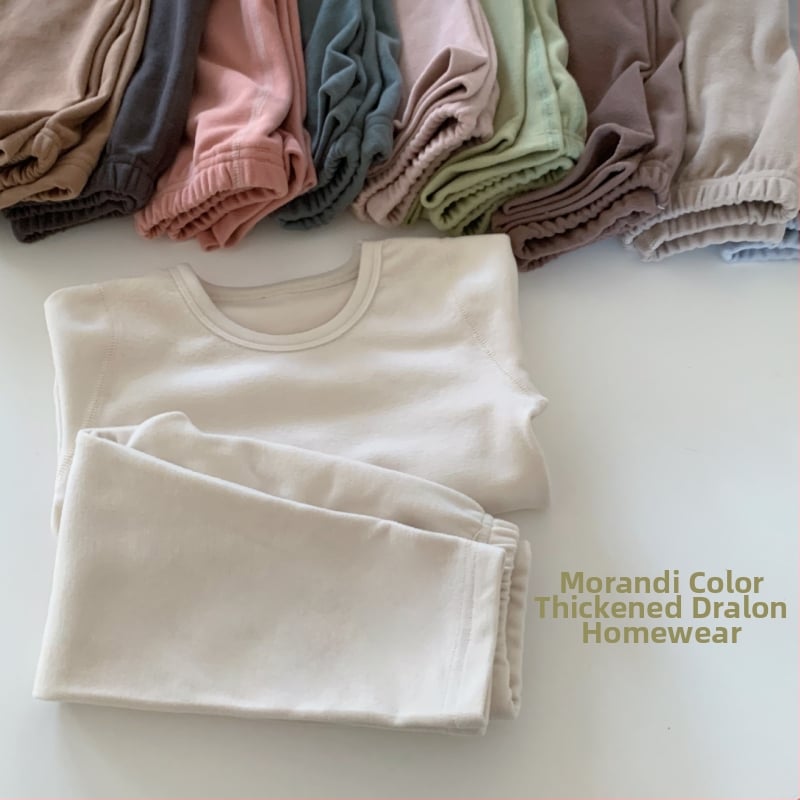 Laste kodukasutuse komplekt, puuvillaseguga 90% puuvill, unisex, 3–8 aastat, sügis-talv