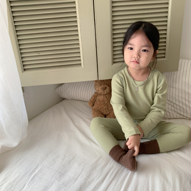 Laste kodukasutuse komplekt, puuvillaseguga 90% puuvill, unisex, 3–8 aastat, sügis-talv