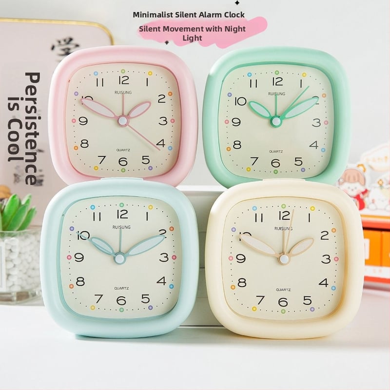 Qingyi budilica za učenike s LCD zaslonom i analognо-numeričkim prikazom, napajanje baterijom, glatko kretanje sekundne kazaljke, 32 mm debljina, plastično kućište