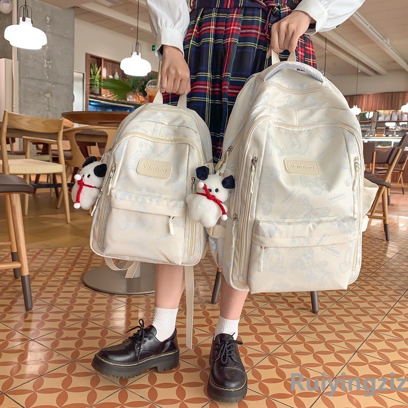 Ruiyingzizhi neilona skolas mugursoma, 20–35L, ūdensizturīga, pilsētas vienkāršs stils, piemērots 14 collu klēpjdatoram