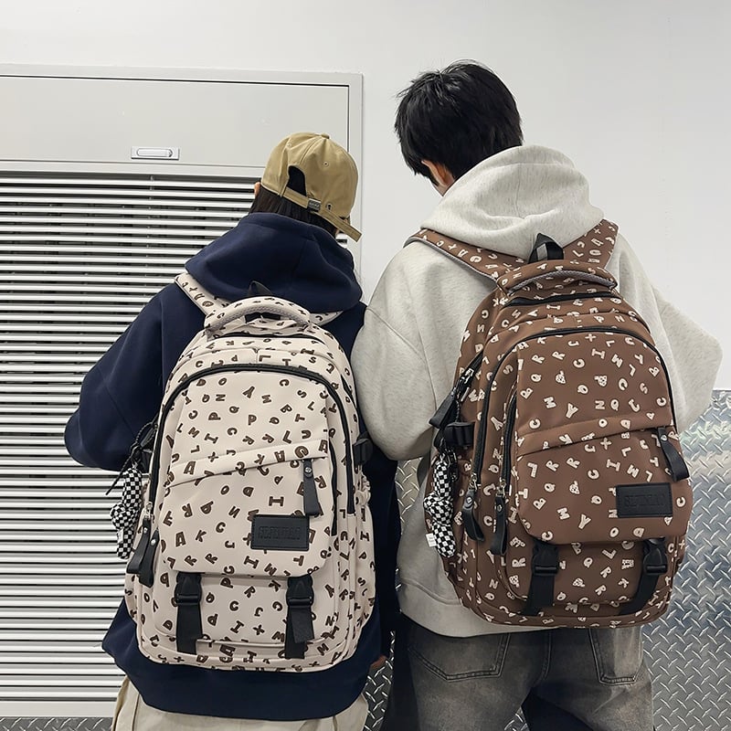 Unisex neilona mugursoma, izturīga pret nolietojumu, der 15 collu klēpjdatoram, izliektas plecu siksnas