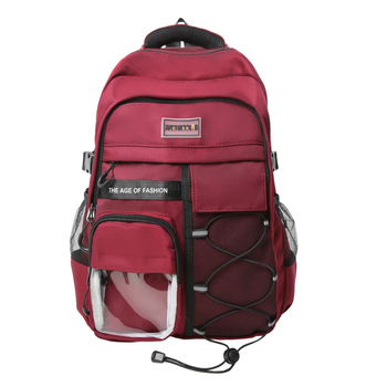 Skolas mugursoma skolēniem – neilons, ietilpība 20–35 l, saderīgs ar 14 collu klēpjdatoru, izturīgs pret nolietojumu, Unisex