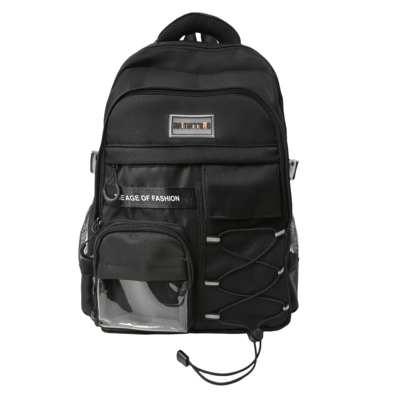 Skolas mugursoma skolēniem – neilons, ietilpība 20–35 l, saderīgs ar 14 collu klēpjdatoru, izturīgs pret nolietojumu, Unisex