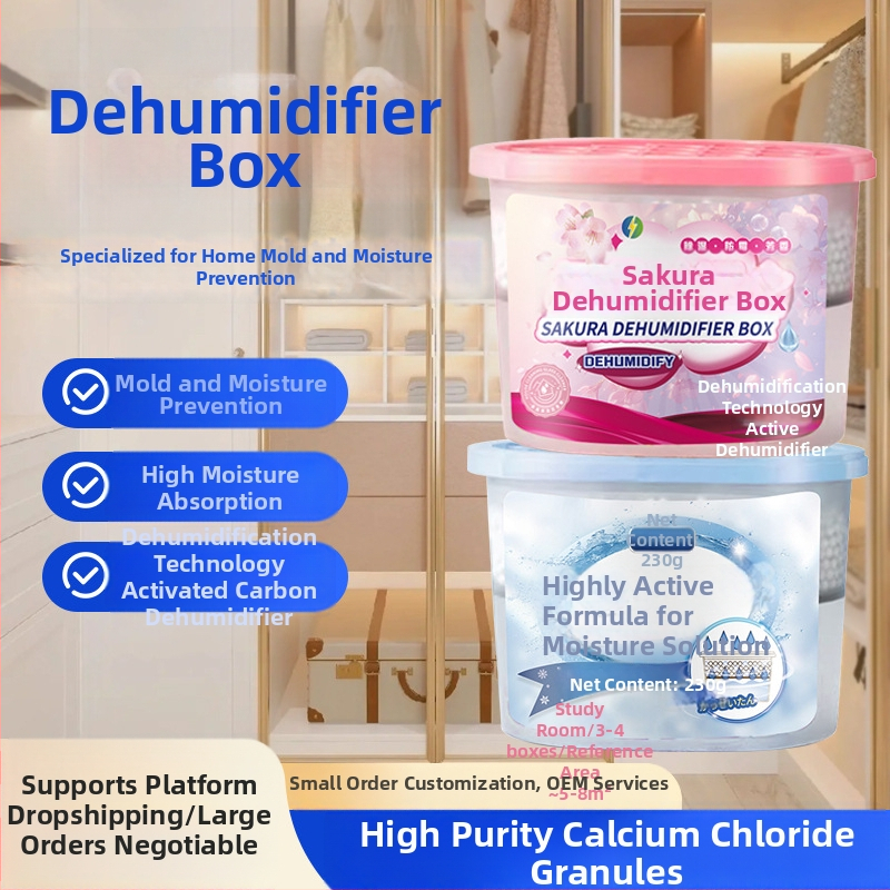 Gong xiaoqi Kodumajapidamise Niiskuse Eemaldamise Karbik, Suur Maht Magamistuppa ja Riidekapile, Niiskust Sürgiv Desikant, 25 Tk Karbis