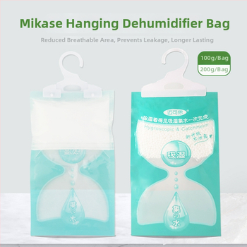Sisemise niiskuse eemaldamise kott, 100 g iga kott, riputatav disain riidekappidele, niiskuse ja hallituse kaitse
