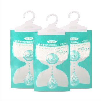 Sisemise niiskuse eemaldamise kott, 100 g iga kott, riputatav disain riidekappidele, niiskuse ja hallituse kaitse