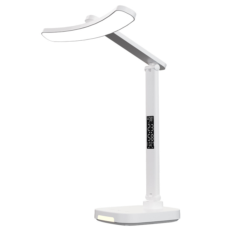 Kontori öölaudalamp puutetundliku lülitiga, sisseehitatud liitiumakumulator, plastist varjund, ≤36V, kaasaegne minimalistlik stiil (CRI 70–79, põhivalgustus, OEM logo)