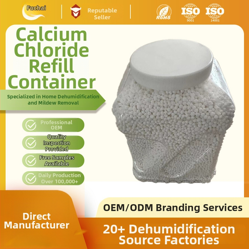 Kaltsiumkloriidi desikant üliõpilaste ühiselamutele ja riidekappidele — niiskuse neelamine, hallitusvastane; 2,5 kg, karppakend, 1 tk, asetada horisontaalselt