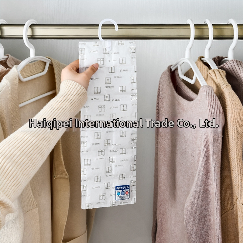 Riputatav niiskusekott sise garderoobile — desikant, taaskasutatav, hallitusvastane