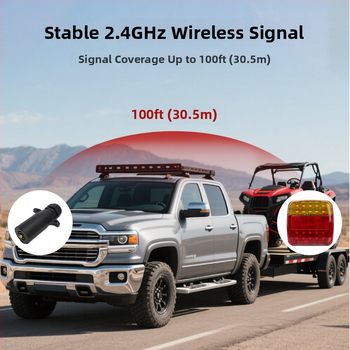 LED stražnja svjetla za kamion, ABS+LED, model truck053, LED izvor svjetla, vijek trajanja 50000h, univerzalna kompatibilnost.