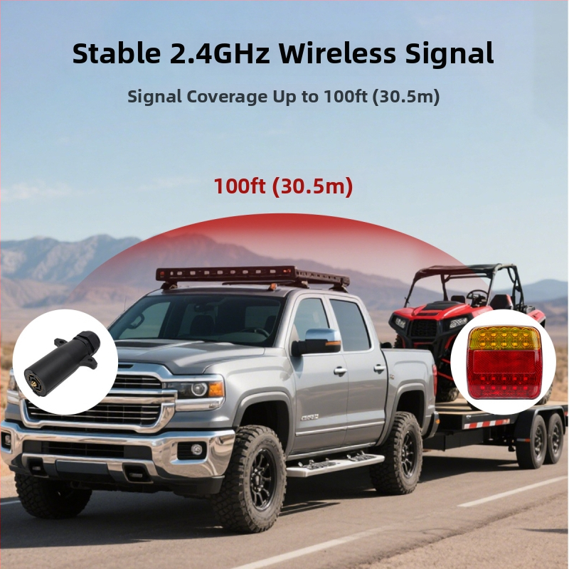 LED stražnja svjetla za kamion, ABS+LED, model truck053, LED izvor svjetla, vijek trajanja 50000h, univerzalna kompatibilnost.