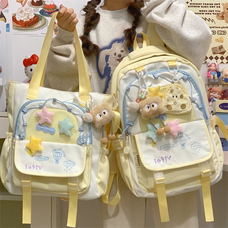 Unisex skolas mugursoma, neilons, ietilpība 36–55 L, piemērota 14 collu klēpjdatoram, pilsētas vienkāršība