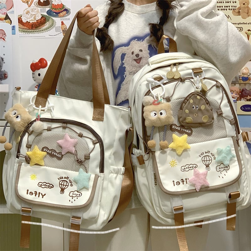 Unisex skolas mugursoma, neilons, ietilpība 36–55 L, piemērota 14 collu klēpjdatoram, pilsētas vienkāršība