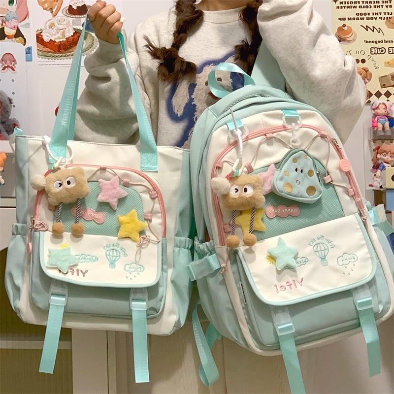 Unisex skolas mugursoma, neilons, ietilpība 36–55 L, piemērota 14 collu klēpjdatoram, pilsētas vienkāršība