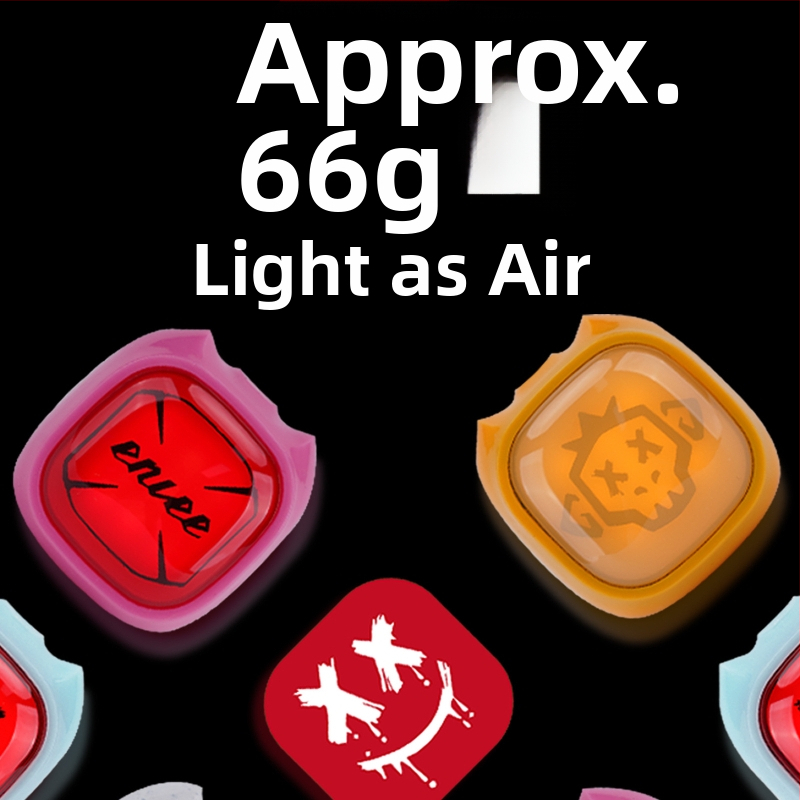 ENLEE Tagumine jalgratta tuli näoilme sensoriga, mõeldud maanteel sõiduks, öiseks sõiduks, hoiatustuli