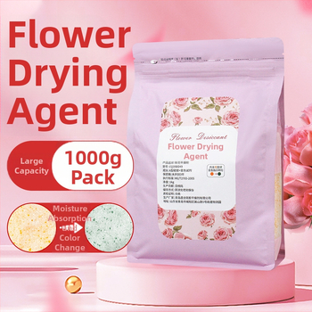 Changquan silikaatgeeli desikant lillede jaoks, pakendis, 1 kg, sobib kuivatatud lillede ja DIY proovide jaoks