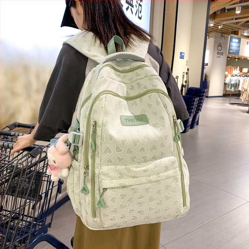 Meiteņu skolas mugursoma: lielāka ietilpība 20-35L, der 14 collu klēpjdatoram, neilons, izliektas plecu siksnas