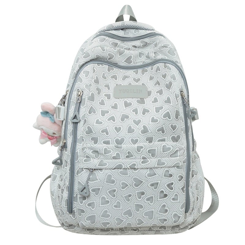 Meiteņu skolas mugursoma: lielāka ietilpība 20-35L, der 14 collu klēpjdatoram, neilons, izliektas plecu siksnas