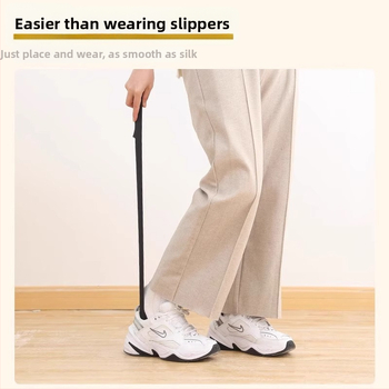 Magnētinis batų įrankis su ilga rankena – ilga rankena, palengvina užsivilkimą vyresnio amžiaus žmonėms ir nėščioms moterims, nereikia lenktis