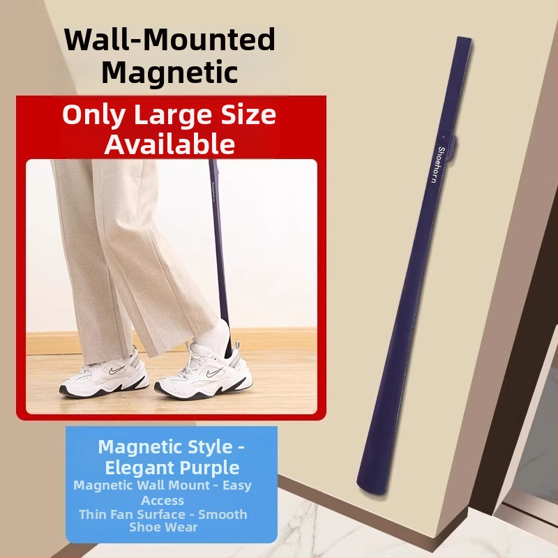 Magnētinis batų įrankis su ilga rankena – ilga rankena, palengvina užsivilkimą vyresnio amžiaus žmonėms ir nėščioms moterims, nereikia lenktis