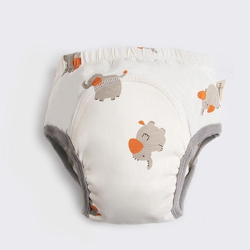 Kūdikio mokymosi kelnės – skalbiamos medvilnės, Saugos klasė A, vaikams nuo 1 iki 3 metų, iki 18 kg