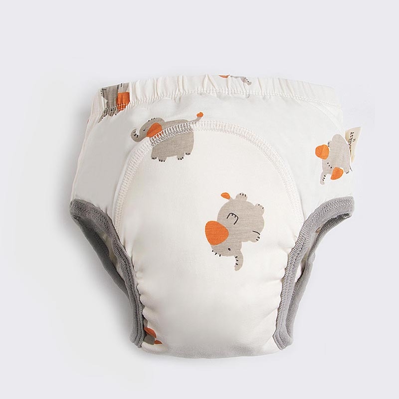 Kūdikio mokymosi kelnės – skalbiamos medvilnės, Saugos klasė A, vaikams nuo 1 iki 3 metų, iki 18 kg