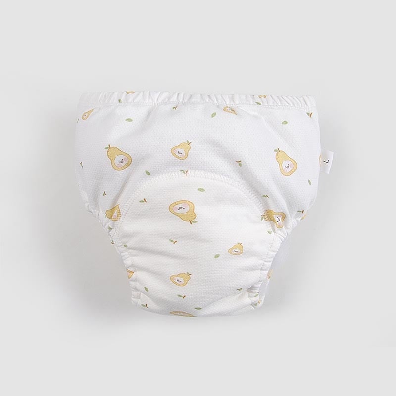 Kūdikio mokymosi kelnės – skalbiamos medvilnės, Saugos klasė A, vaikams nuo 1 iki 3 metų, iki 18 kg