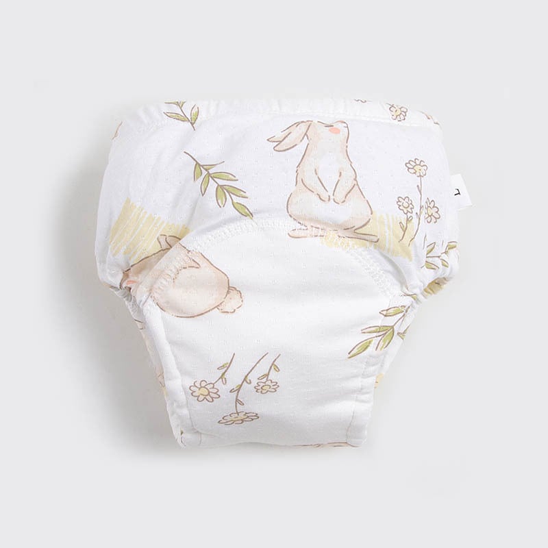 Kūdikio mokymosi kelnės – skalbiamos medvilnės, Saugos klasė A, vaikams nuo 1 iki 3 metų, iki 18 kg