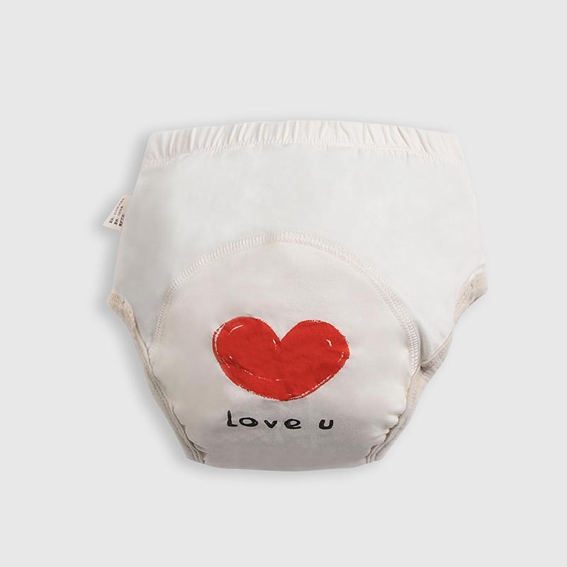 Kūdikio mokymosi kelnės – skalbiamos medvilnės, Saugos klasė A, vaikams nuo 1 iki 3 metų, iki 18 kg