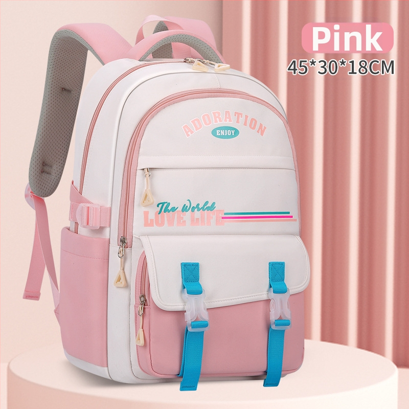 Sesame Baby Kerge Koolikotk Õpilastele – nailonist, hingav, veekindel, kulumiskindel, selja kaitse ja õhupilvega õlarihmad