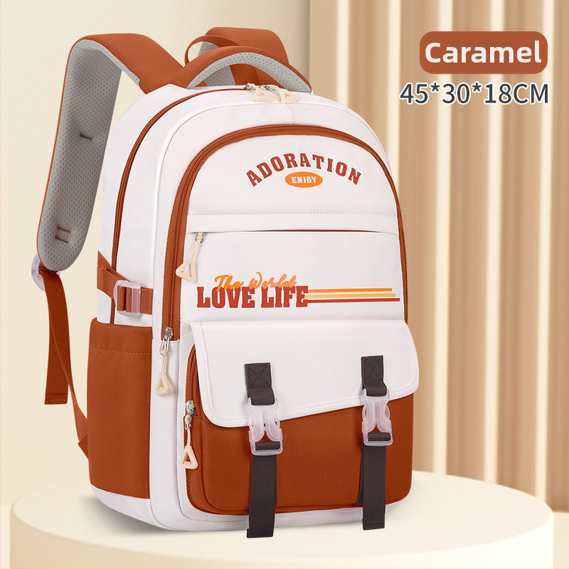 Sesame Baby Kerge Koolikotk Õpilastele – nailonist, hingav, veekindel, kulumiskindel, selja kaitse ja õhupilvega õlarihmad