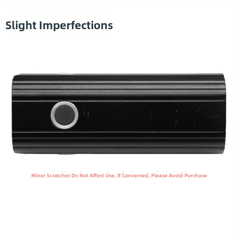 Priekinis dviračio žibintas — aliuminio lydinys, USB įkrovimas, IPX5 atsparumas vandeniui, penki šviesos režimai