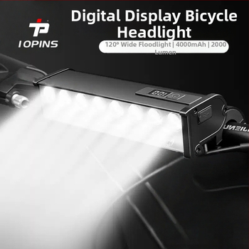 Mjr eesvalgus – kõrge heledusega öiseks sõiduks, USB-laetav, sobib mägirattale ja teerattale