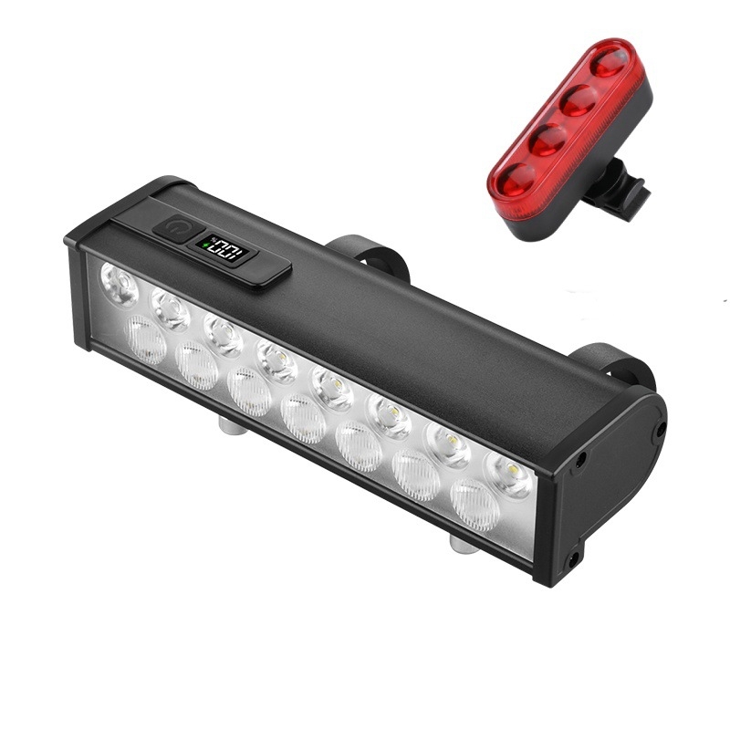 Mjr eesvalgus – kõrge heledusega öiseks sõiduks, USB-laetav, sobib mägirattale ja teerattale