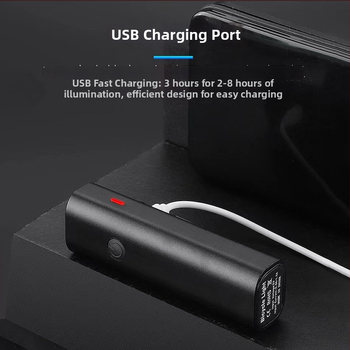 Aliuminio lydinio dvira priekinis žibintas, įkraunamas, avarinio ryškumo, atsparus vandeniui, tinkamas kalnų ir greitkelių dviračiams