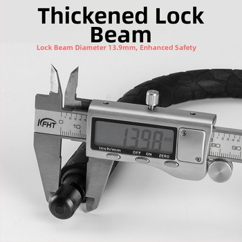 Silikoninis U-formos užraktas elektromobiliams, dviračiams ir motociklams – Modelis 601, Svoris: 900 g, Stilius: Lengvas Luksas