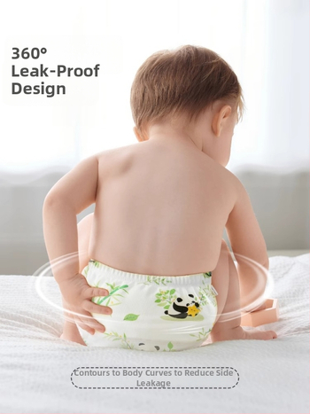 Beebide potitreeningu püksid, puuvillased, lekkekindlad ja pestavad, kõikide aastaaegade jaoks, sobivad 12–20 kg