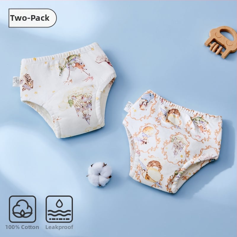 Beebide potitreeningu püksid, puuvillased, lekkekindlad ja pestavad, kõikide aastaaegade jaoks, sobivad 12–20 kg