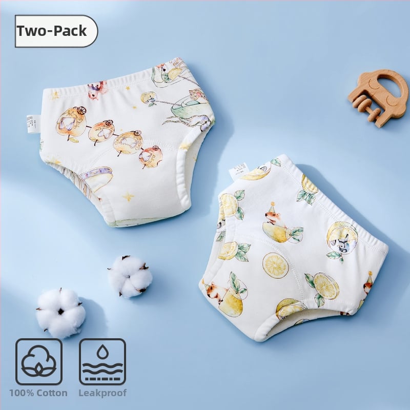 Beebide potitreeningu püksid, puuvillased, lekkekindlad ja pestavad, kõikide aastaaegade jaoks, sobivad 12–20 kg