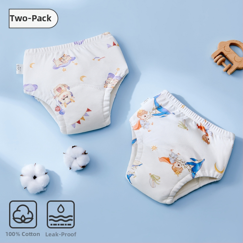 Beebide potitreeningu püksid, puuvillased, lekkekindlad ja pestavad, kõikide aastaaegade jaoks, sobivad 12–20 kg