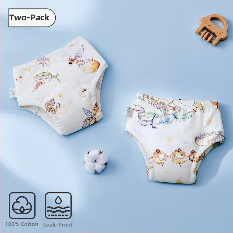 Beebide potitreeningu püksid, puuvillased, lekkekindlad ja pestavad, kõikide aastaaegade jaoks, sobivad 12–20 kg