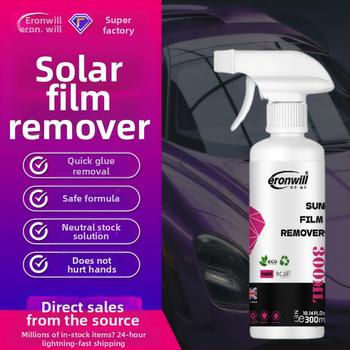 Päikesefilmi liimi eemaldaja – Ellen will; tüüp: päikesefilmi liimi eemaldaja; peamised koostisosad: tensiidid; pH: neutraalne; kõlblikkusaeg: kolm aastat