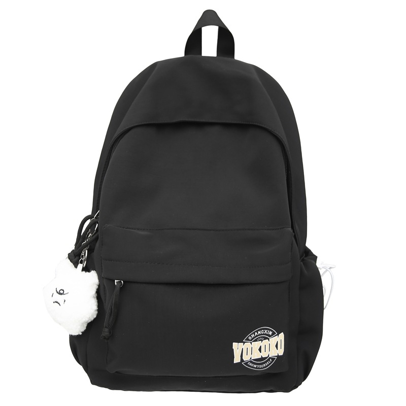 Ученическа раница за момичета – найлон, дишаща, голям капацитет, извита презрамка, стил колеж